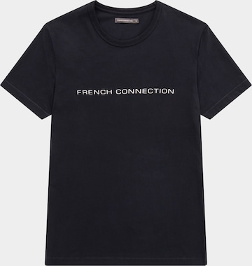 T-Shirt FRENCH CONNECTION en noir : devant