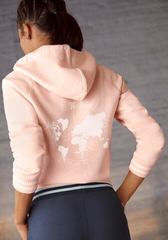 Sweat-shirt BUFFALO en rose