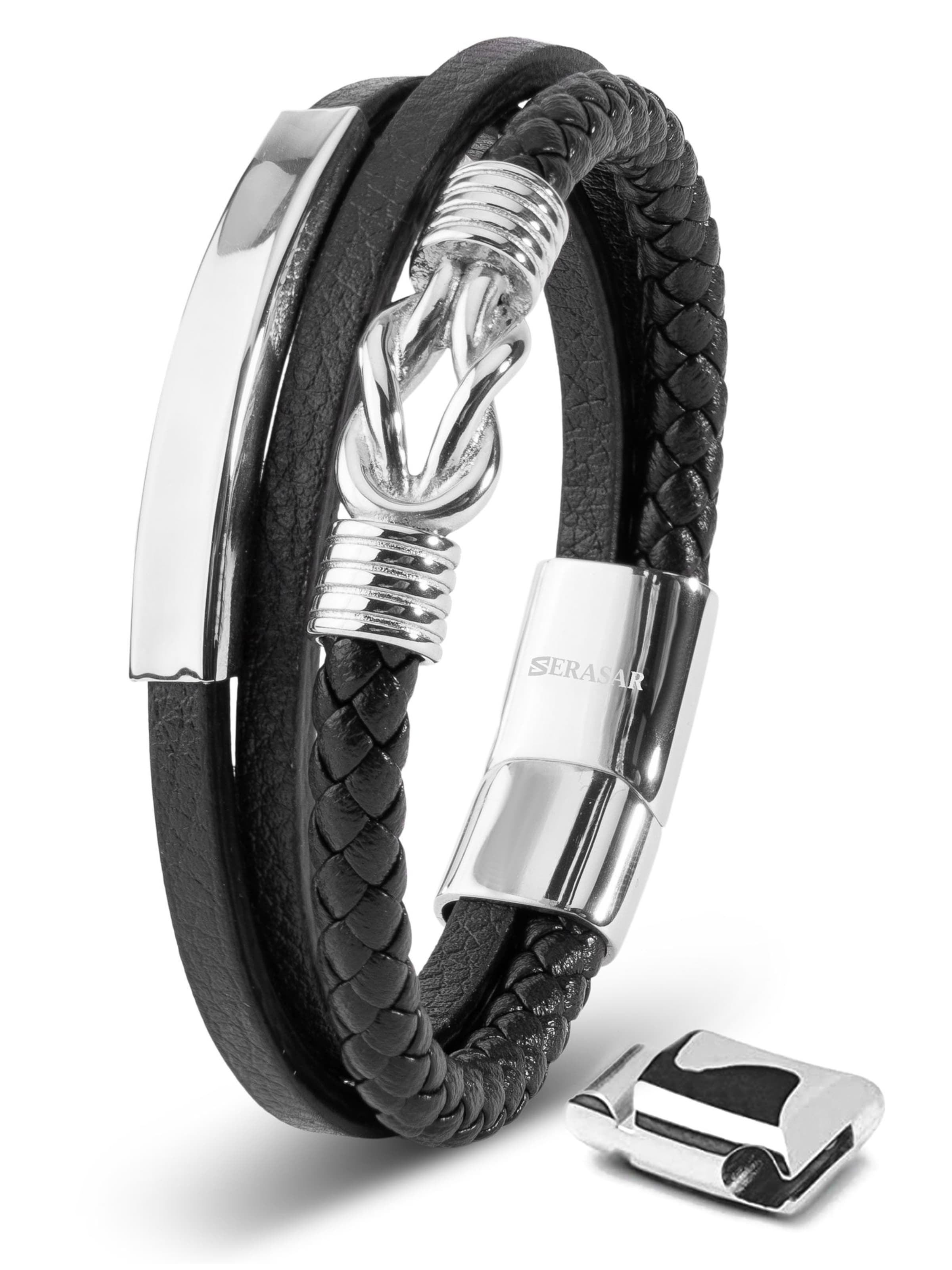 Bracelet 'Proud' SERASAR en argent : devant