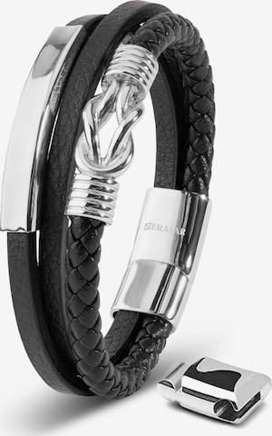 SERASAR Armband 'Proud' in Zilver: voorkant