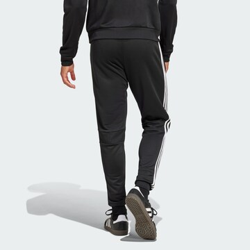 ADIDAS PERFORMANCE Tapered Sportbroek 'Tiro 25 Essentials' in Zwart