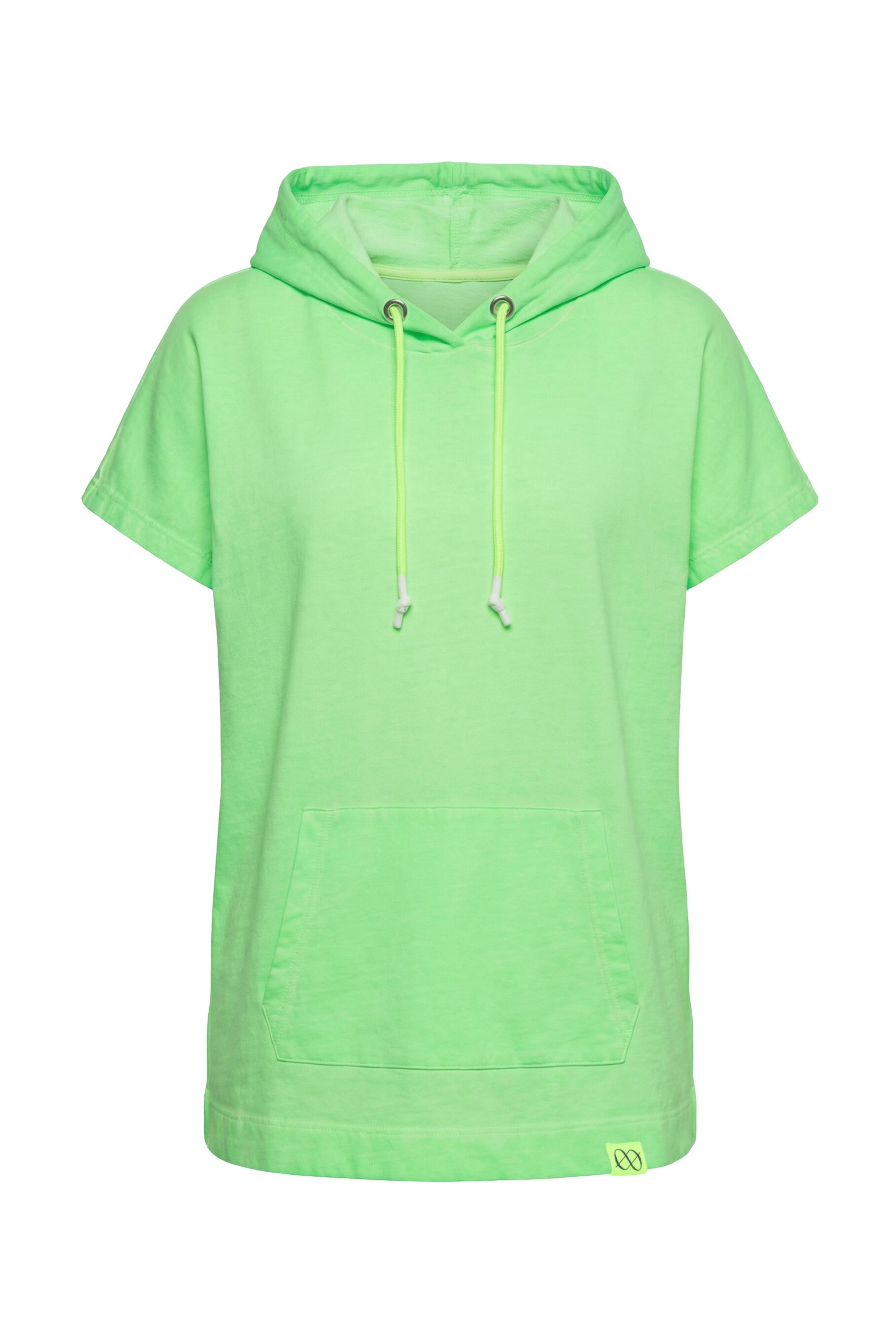 LAURASØN Sweatshirt in Groen: voorkant