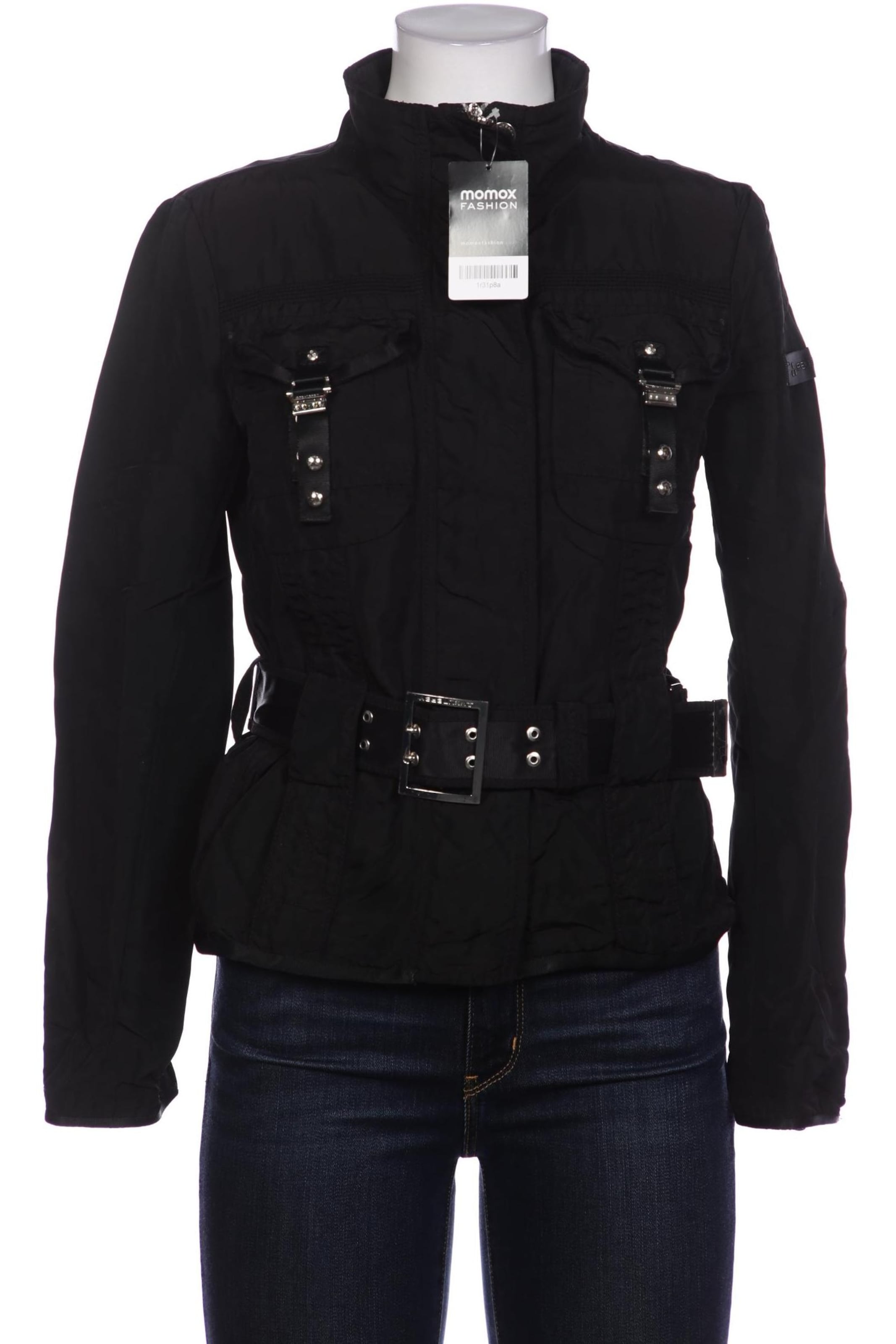 Peuterey Jacke M in Schwarz: Vorderseite
