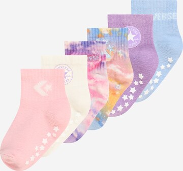 CONVERSE Ponožky – modrá: přední strana