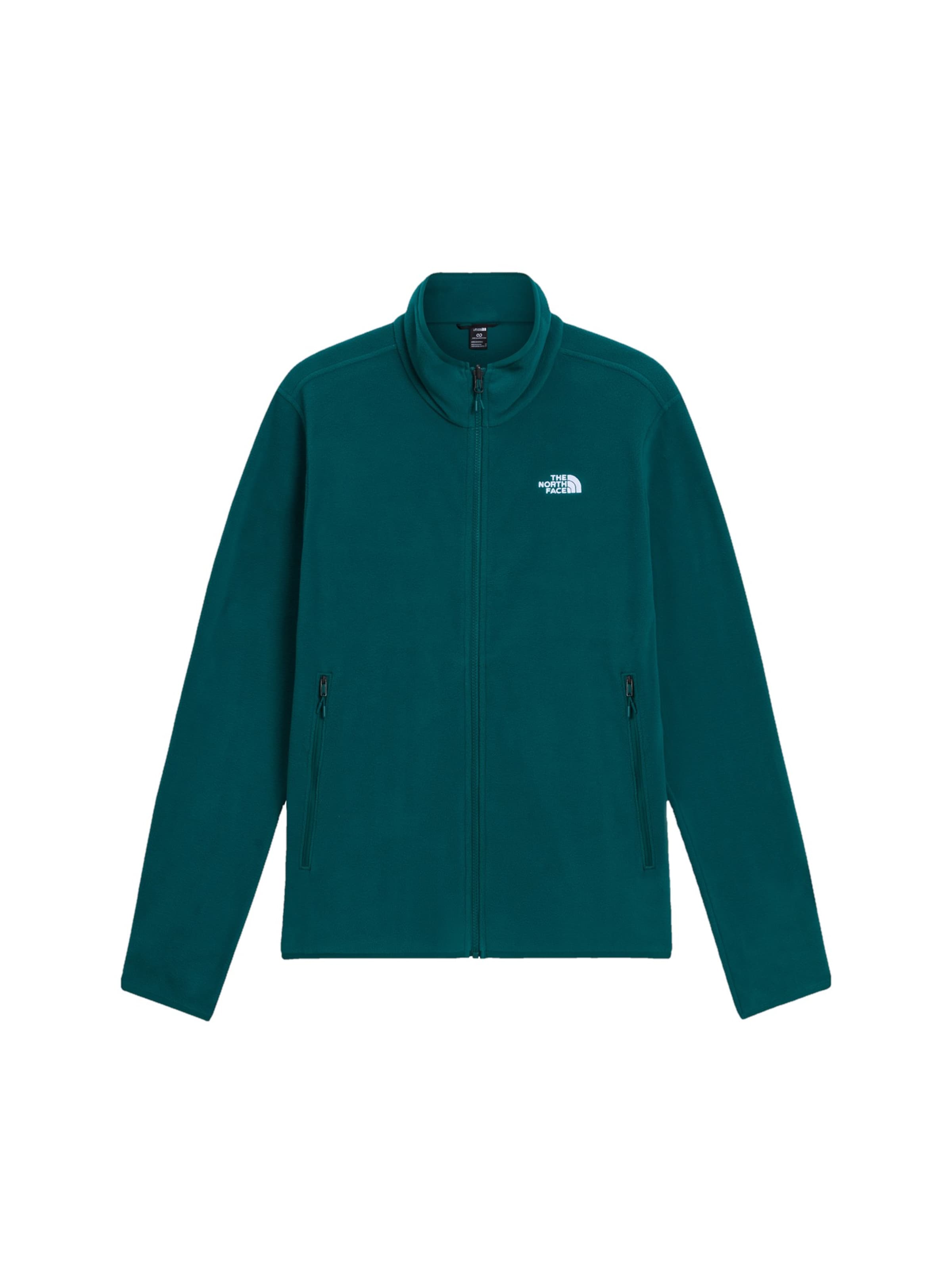 THE NORTH FACE Fleecejacke 'Glacier' in Blau: Vorderseite