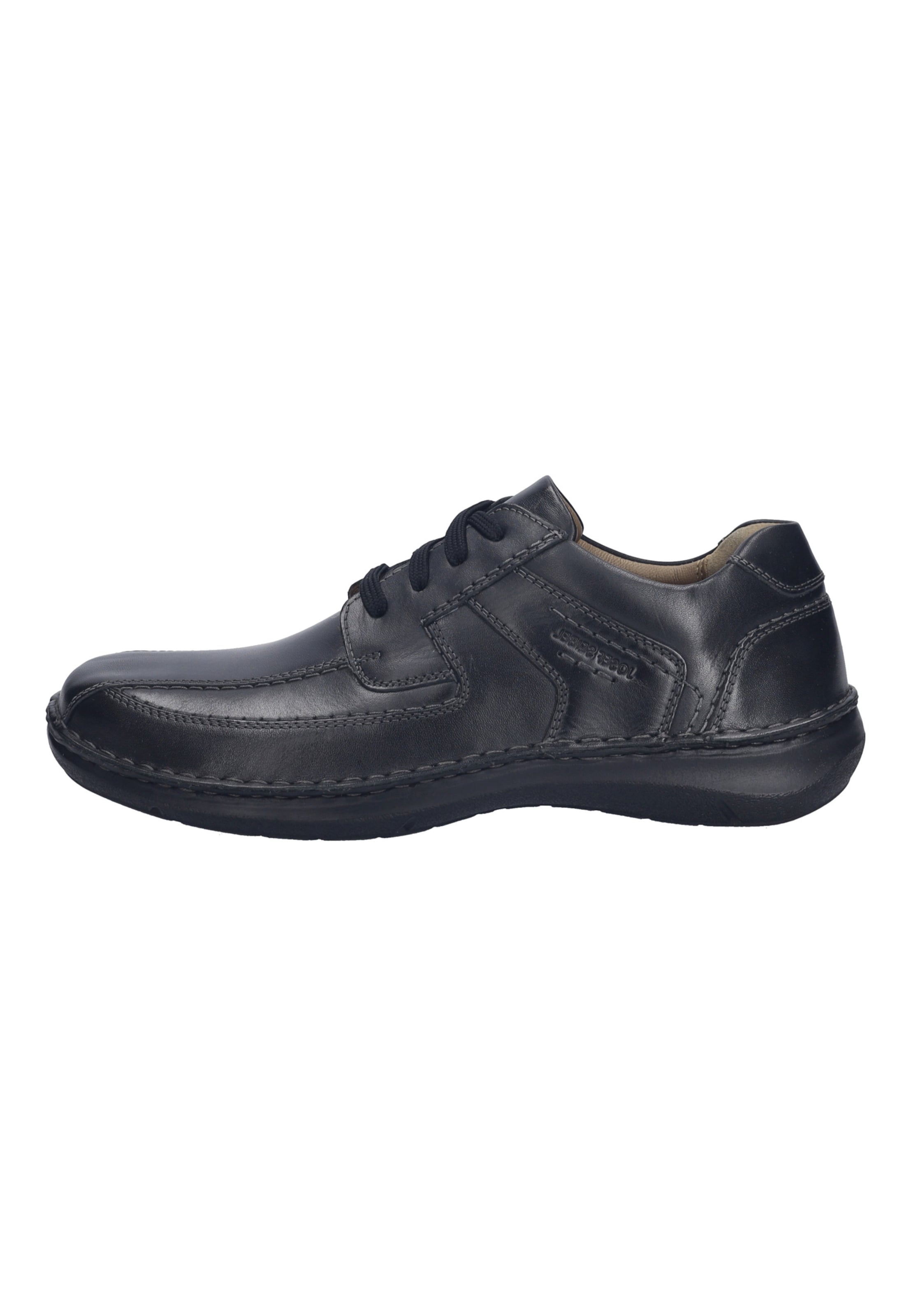 JOSEF SEIBEL Schnürschuh New Anvers 08 in Schwarz: Vorderseite