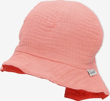 STERNTALER Beanie in Pink: front