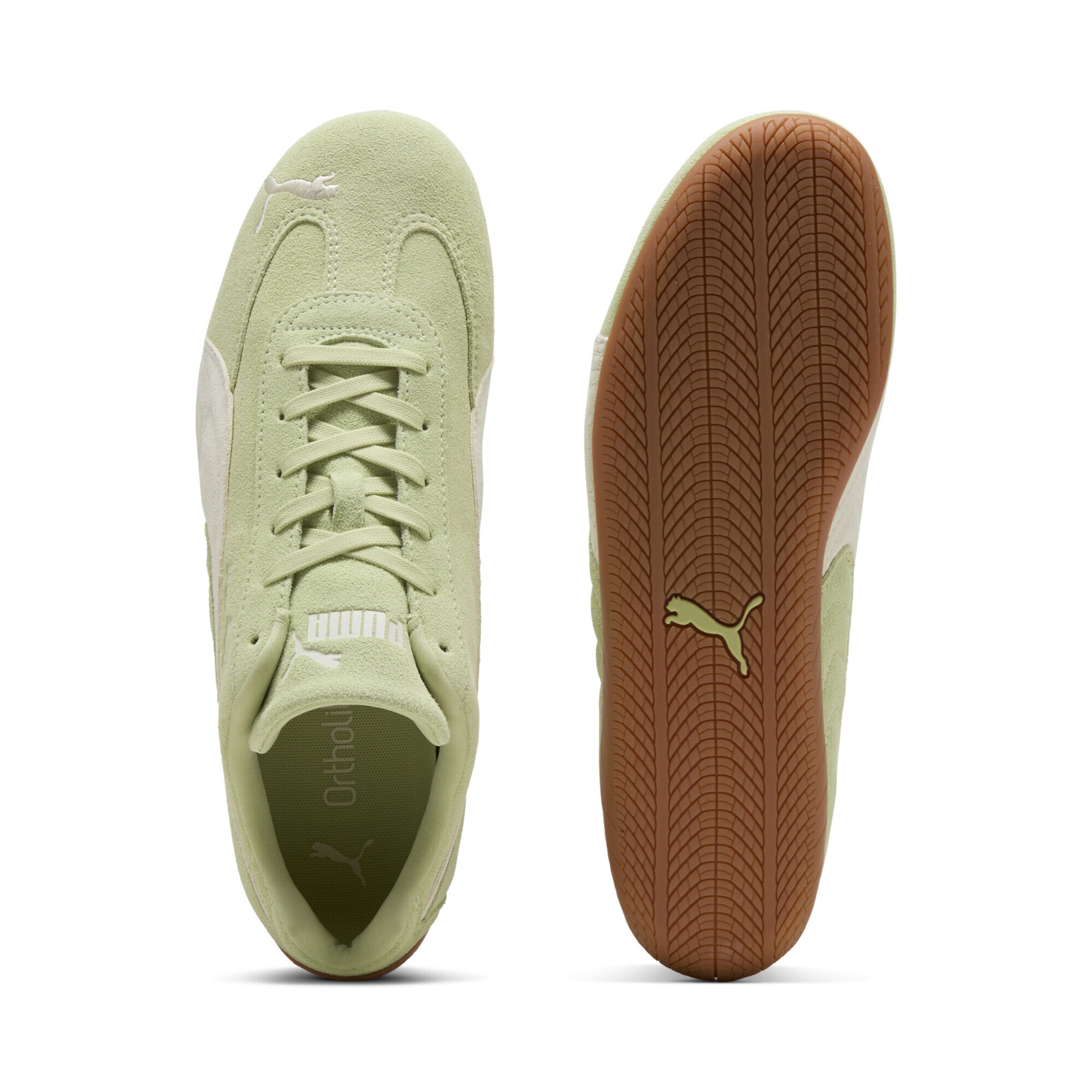 PUMA Athletic Shoes 'Speedcat' in Green