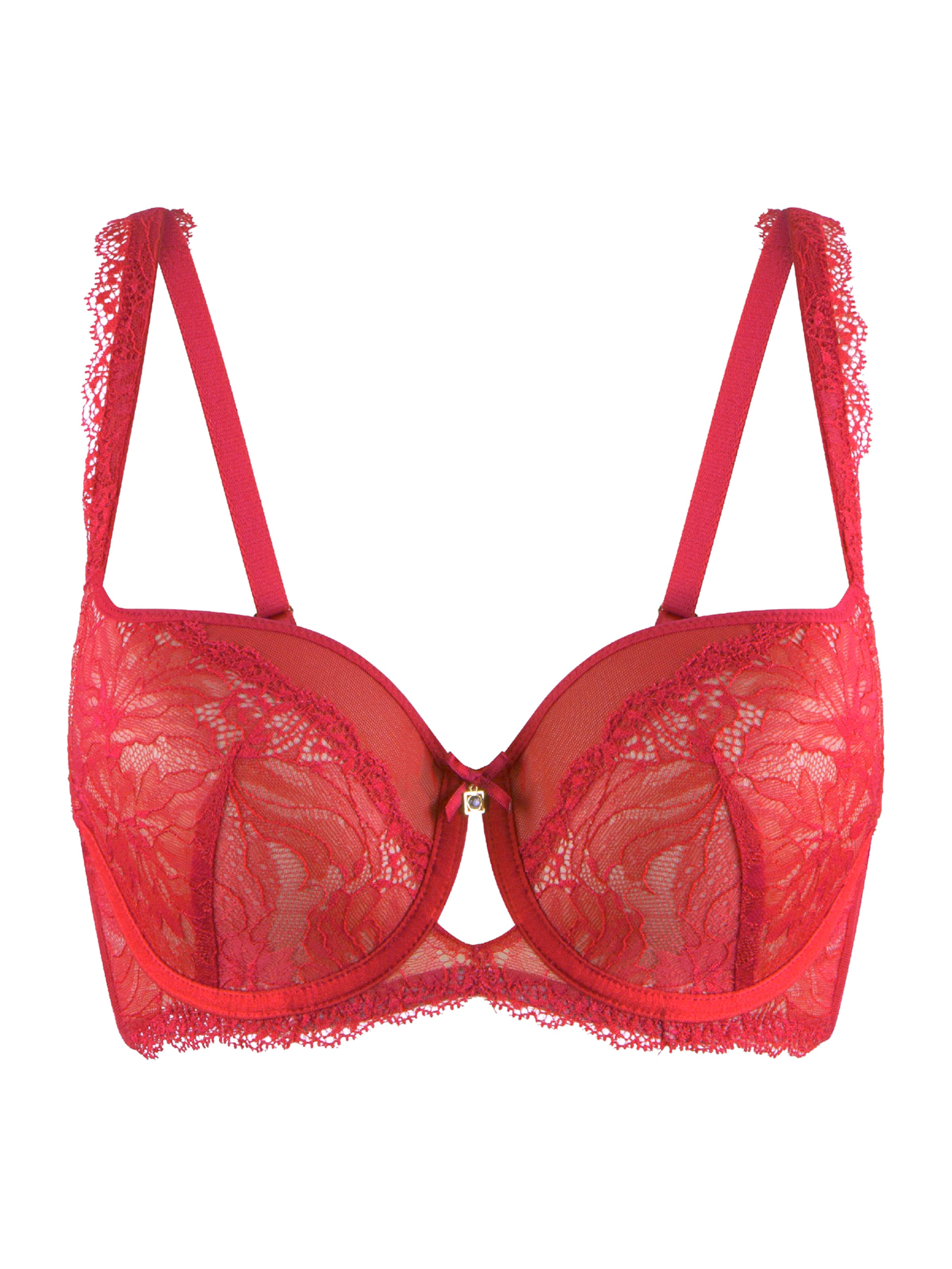 LingaDore T-shirt сутиен Сутиен в червено: отпред