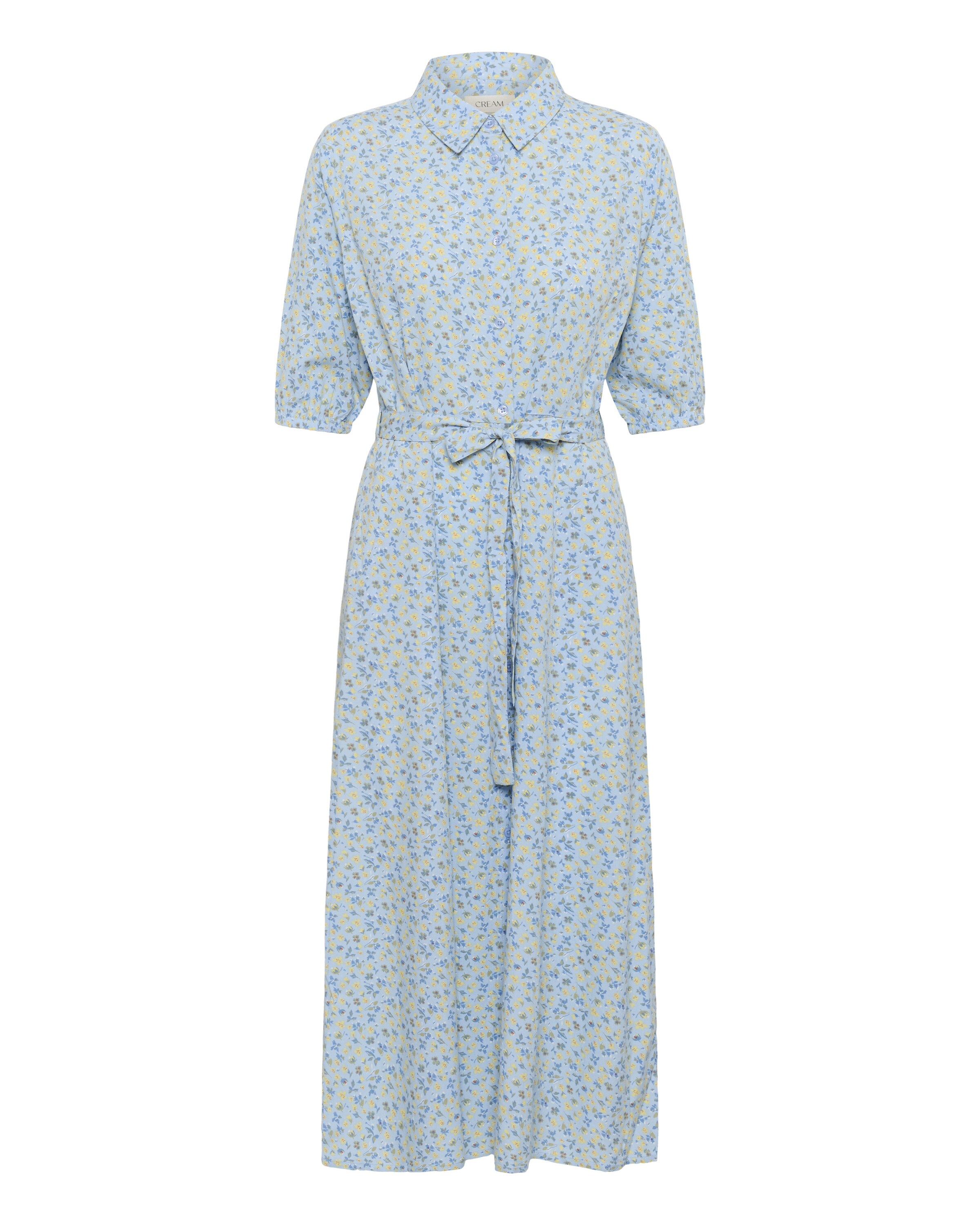 Robe-chemise 'CRTiah' Cream en bleu : devant