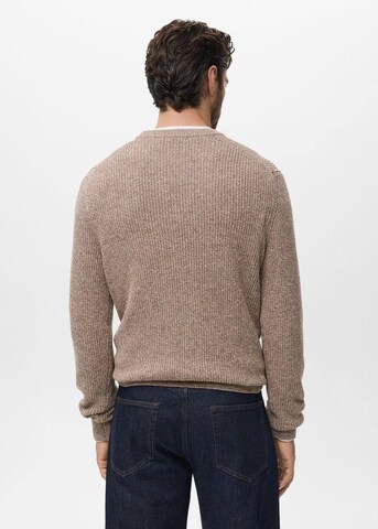 MANGO MAN Sweater 'Azores' in Beige