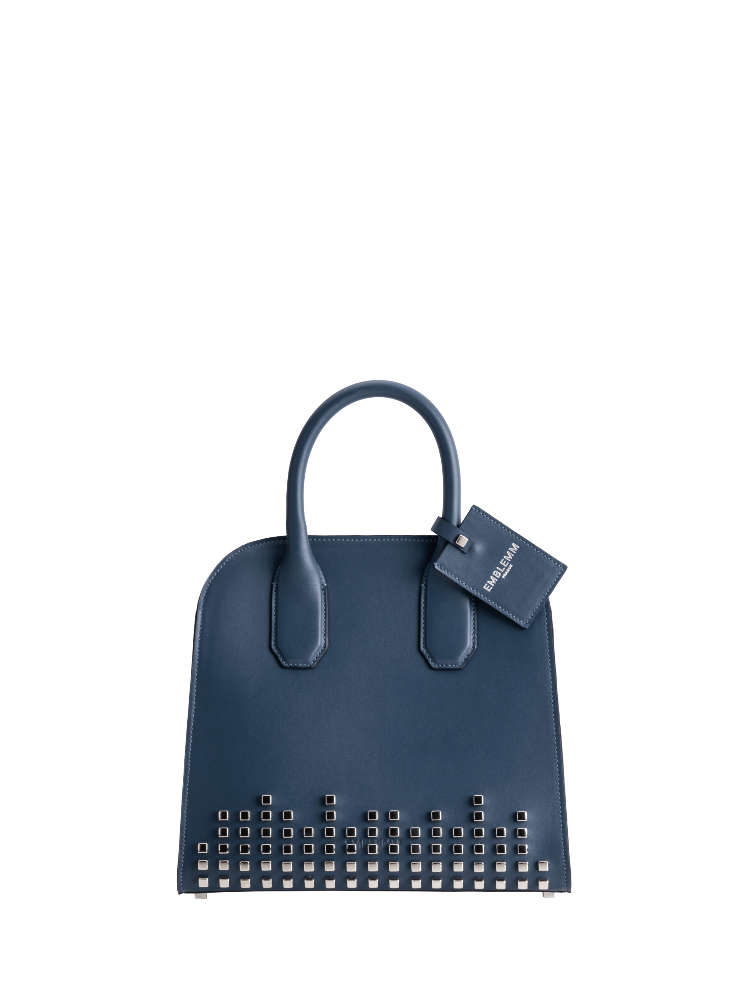 EMBLEMM Handtas 'The Tone Equalizer' in Blauw: voorkant