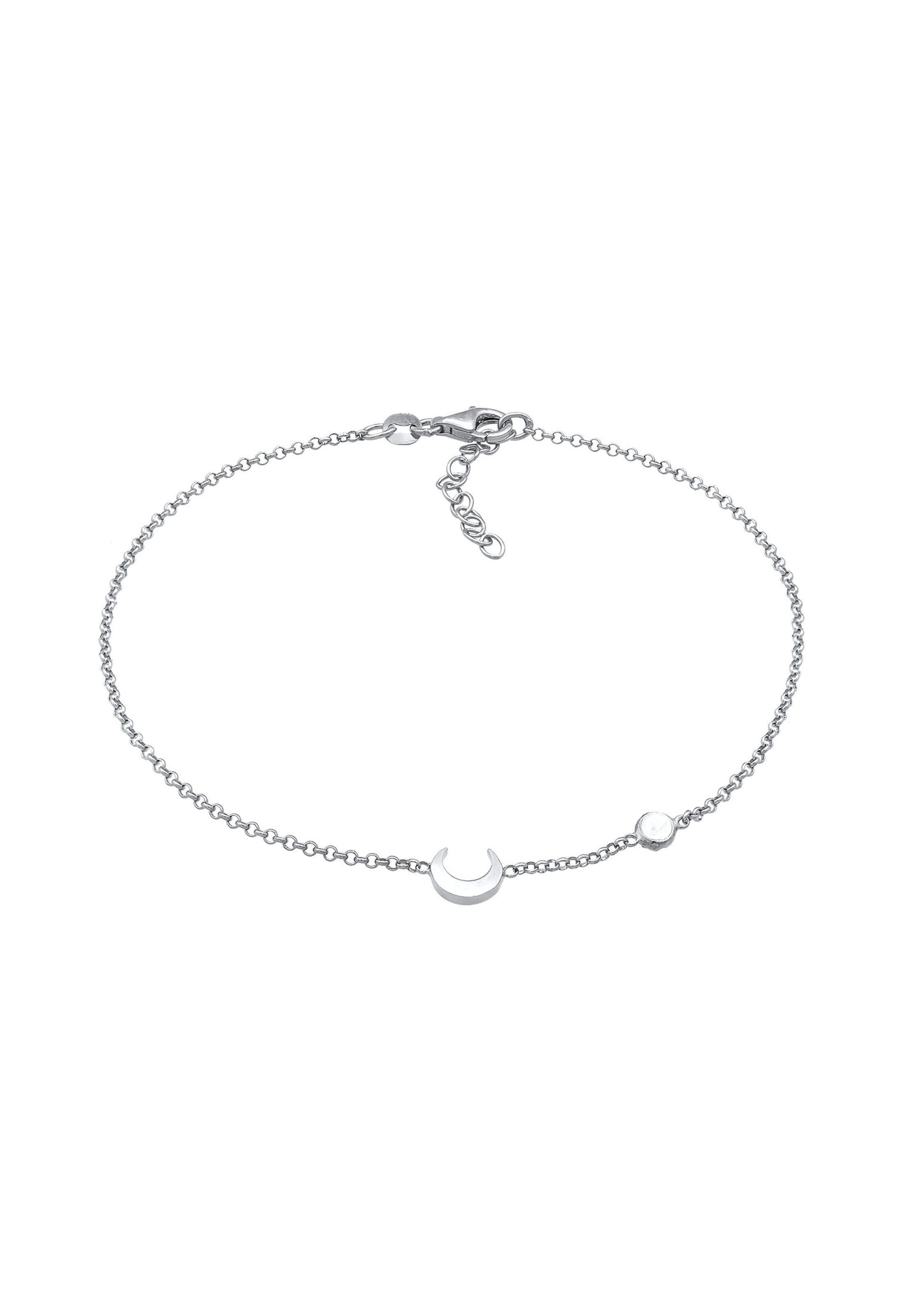 ELLI Fußschmuck 'Astro' in Silber: Vorderseite