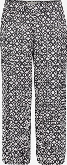 Cartoon Culotte mit Bindegürtel in schwarz, Produktansicht