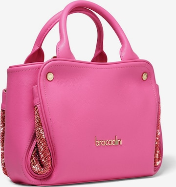 Borsa a mano di Braccialini in rosa: frontale