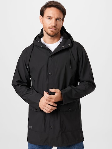 Weather ReportOutdoor jakna 'Erik' - crna boja: prednji dio