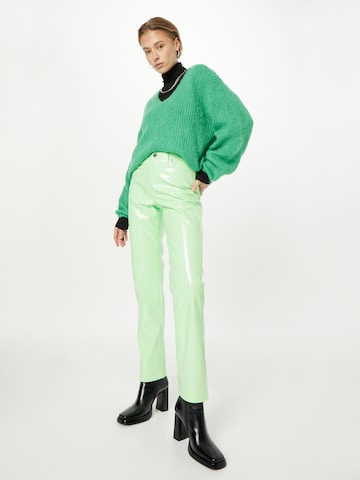 River Island Regular Broek in Groen