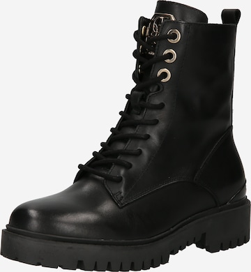 GUESS Lace-up bootie 'Olone' in Black: front