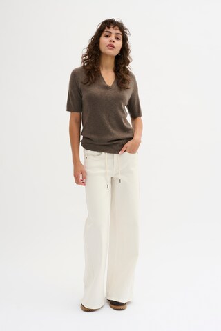 My Essential Wardrobe Sweater 'Polly' in Brown