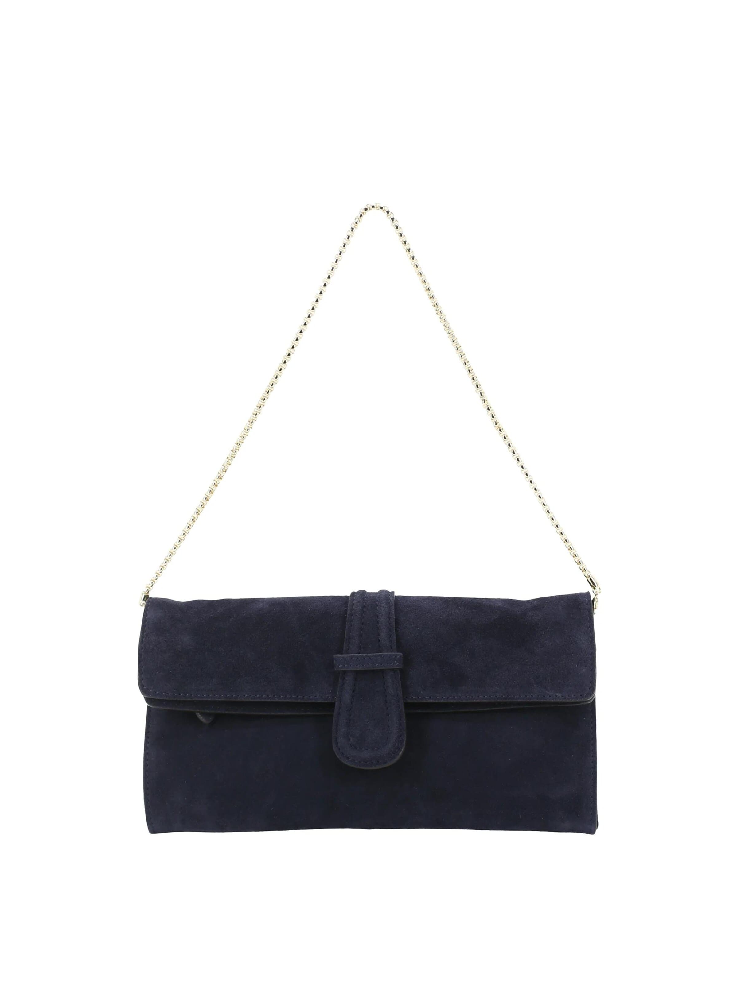 ABRO Schultertasche 'LUNA'‌‌‌‌‌‌‌‌‌ in Blau: Vorderseite
