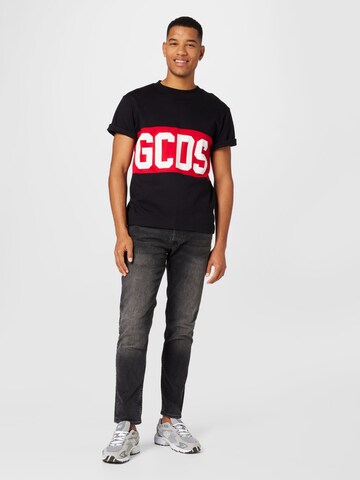 GCDS T-Shirt in Schwarz