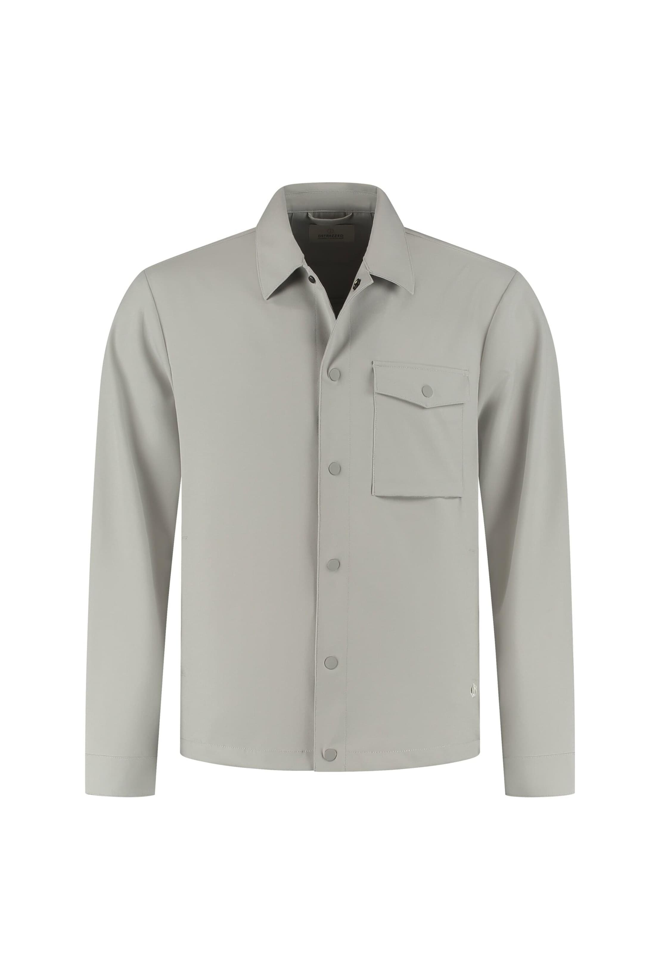 Dstrezzed Between-Season Jacket 'Lason' in Grey: front