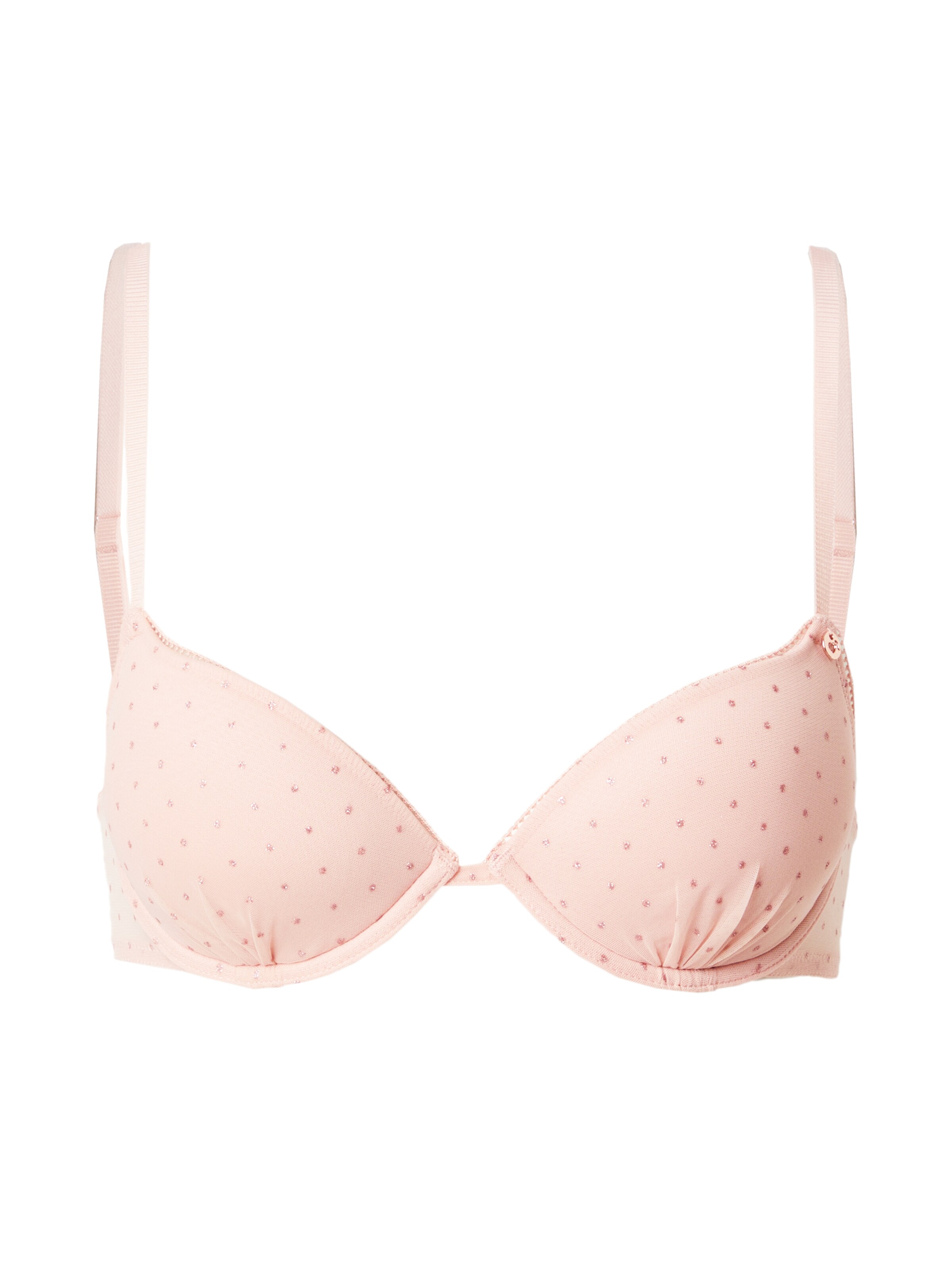 Women' Secret Balconette Rintaliivi 'GLITTER' värissä vaaleanpunainen: etupuoli
