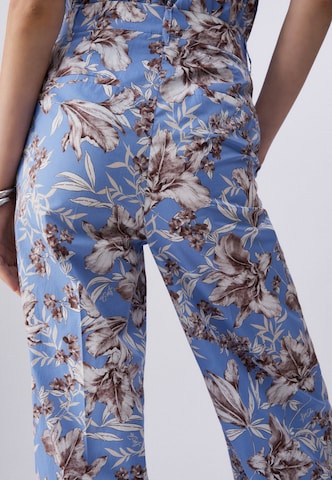 Wide Leg Pantalon à plis Liu Jo en bleu