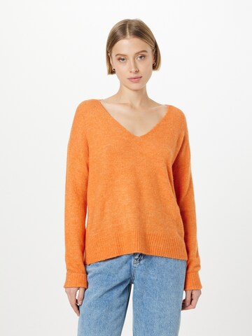 JDY - Jersey 'ELANORA' en naranja: frente