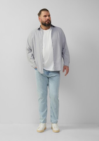 s.Oliver Men Big Sizes Regular Fit Hemd in Weiß