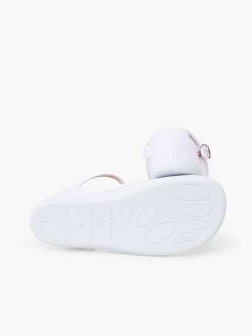 Ballerines Pisamonas en blanc