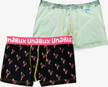 UNABUX Boxer shorts in Green: front
