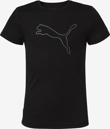 T-Shirt fonctionnel 'Nova Shine' PUMA en noir : devant