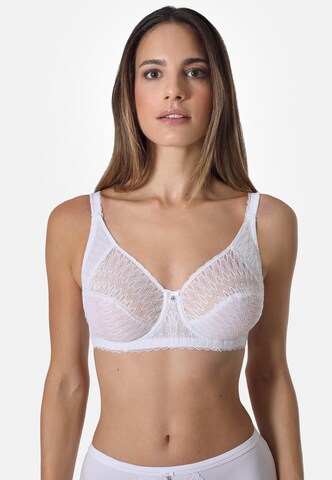 Invisible Soutien-gorge 'FEMININE MICRO' sassa en blanc