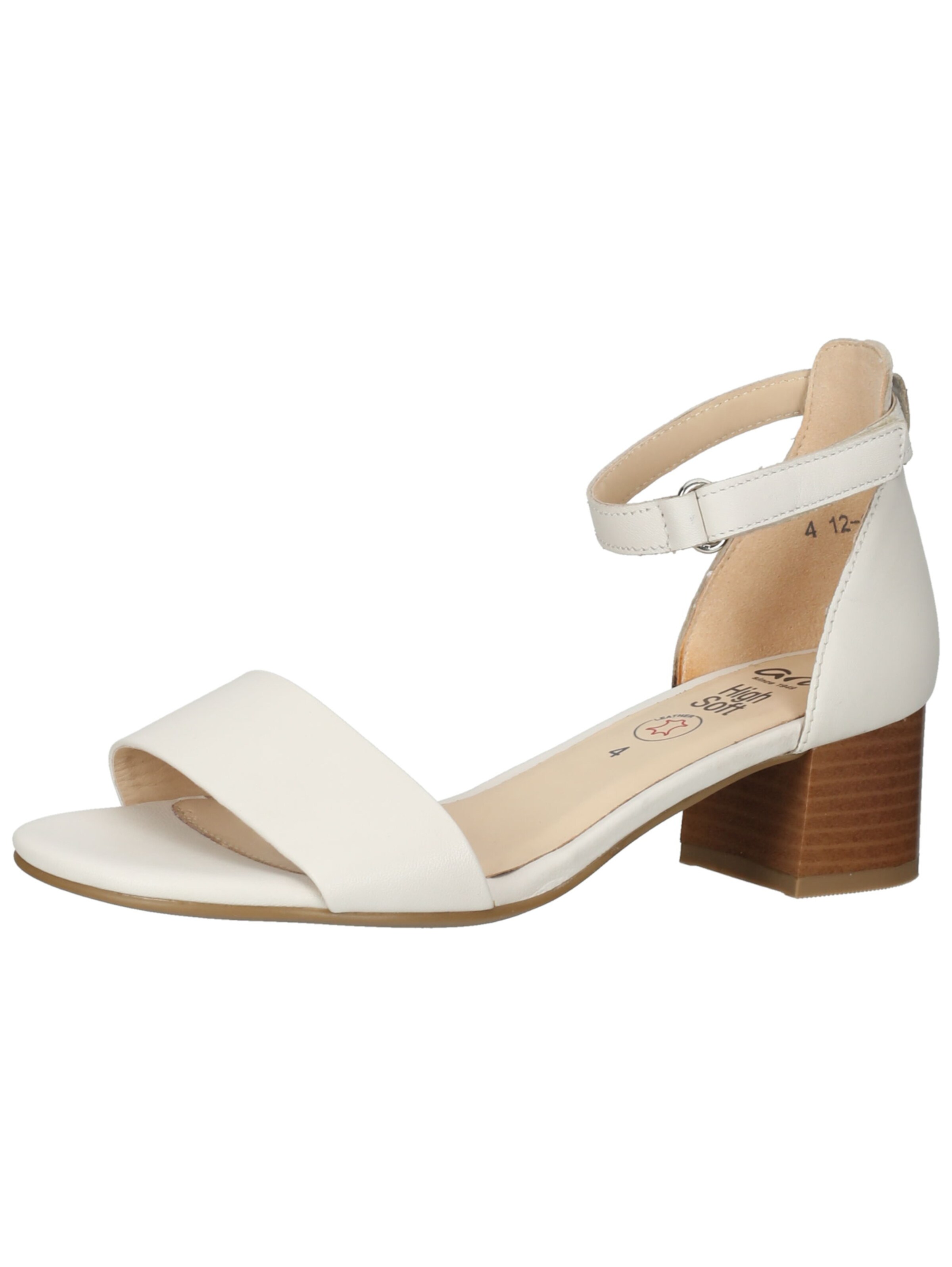 ARA Strap Sandals in Beige: front