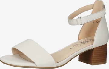 ARA Strap Sandals in Beige: front