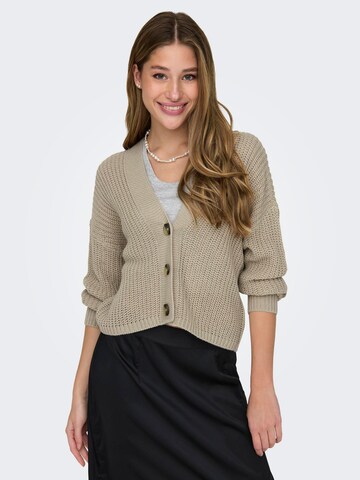 Cardigan 'Carol' ONLY en beige : devant