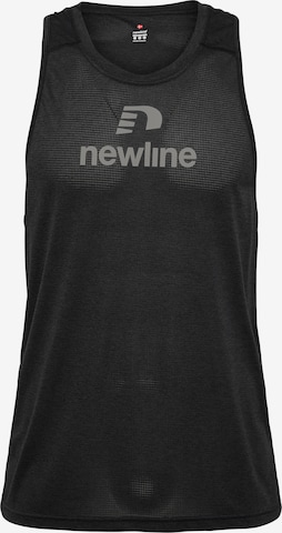 Newline Functioneel shirt 'Fontana' in Zwart: voorkant