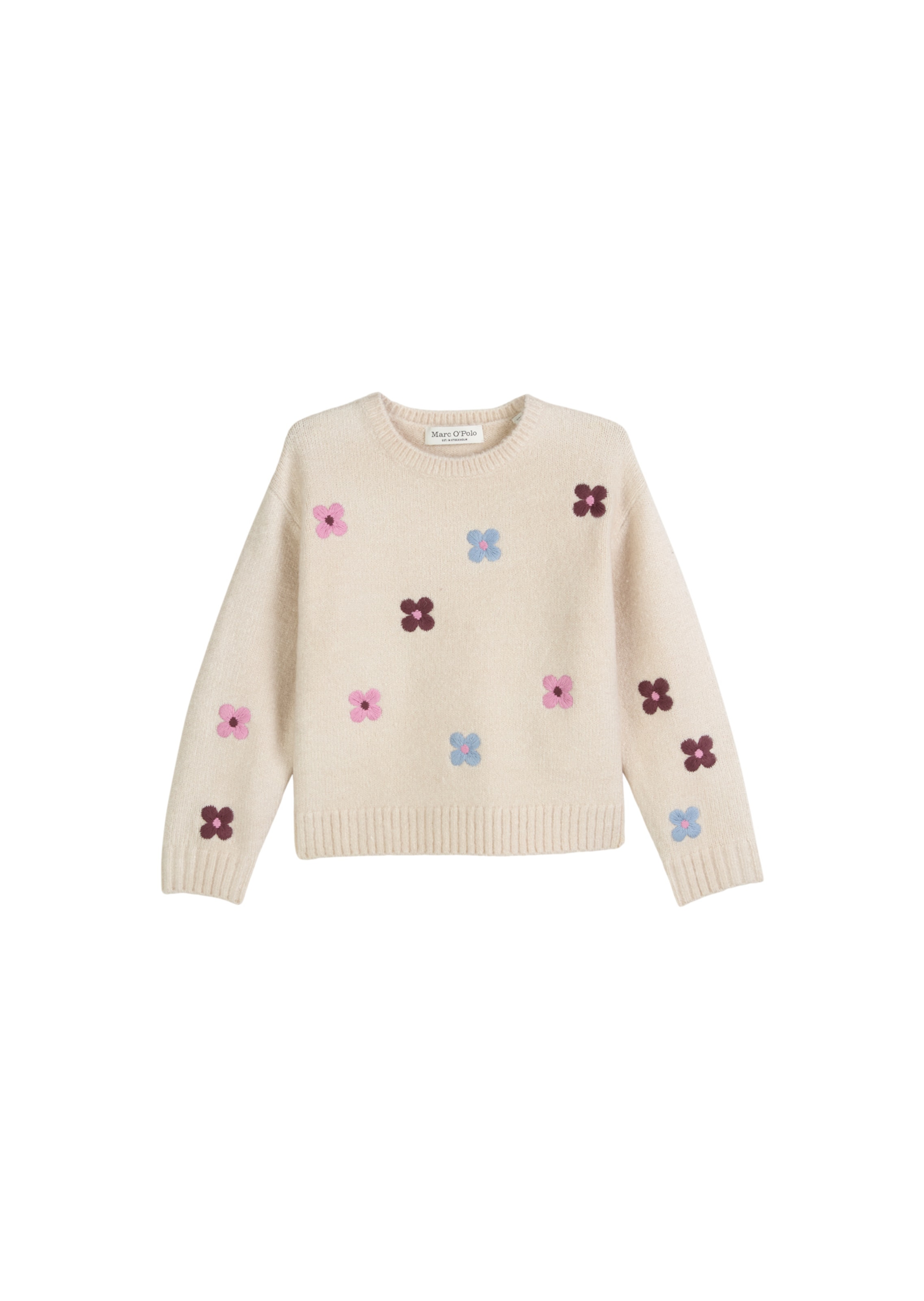 Marc O'Polo Sweater in Beige / Light blue / Purple / Light pink, Item view
