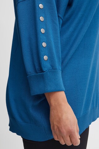 Fransa Curve - Camisa em azul