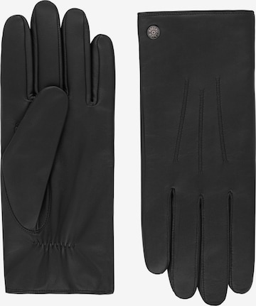 Mezzoguanti 'COBURG TOUCH' di Roeckl in nero: frontale
