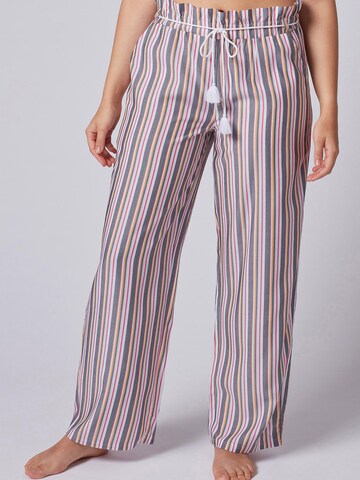 Skiny Pajama Pants in Mixed colors: front