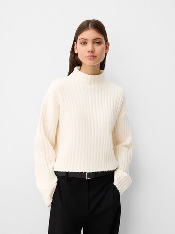 Bershka Pullover i beige: forside