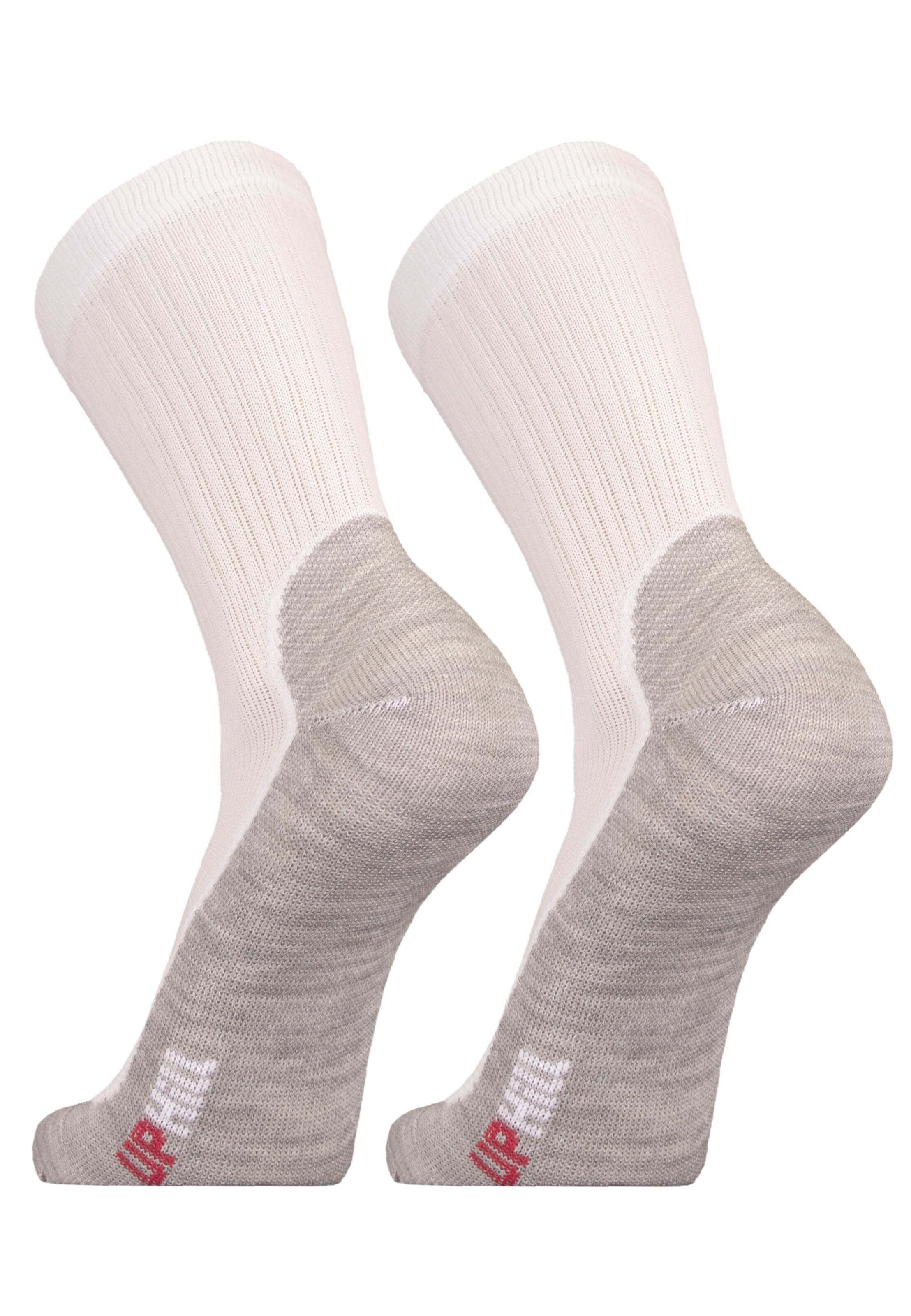 UphillSport Athletic Socks 'WINTER XC' in White