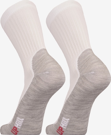 UphillSport Athletic Socks 'WINTER XC' in White