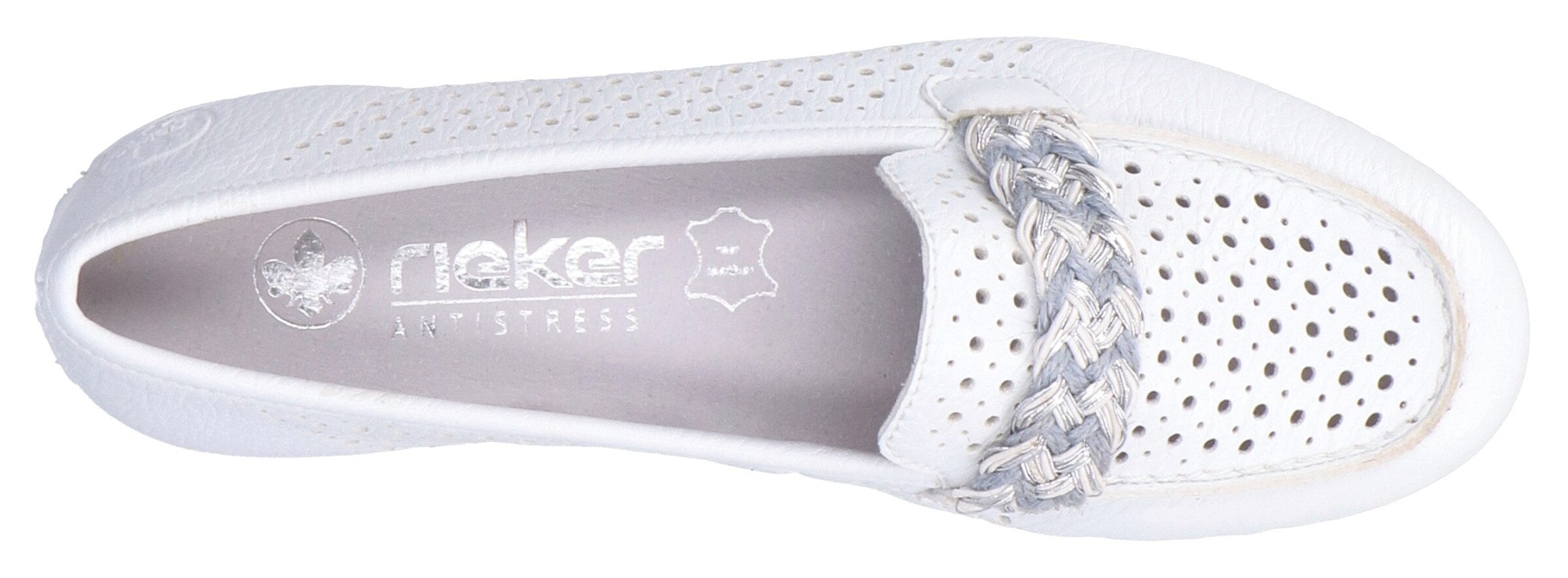 Rieker Slipper in Weiß