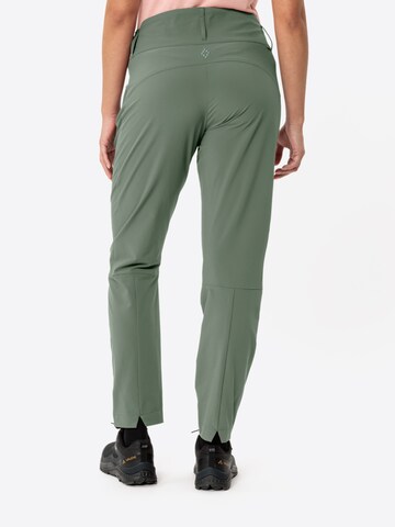 VAUDE Regular Outdoor trousers 'Skomer P III' in Green