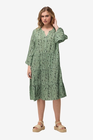 Ulla Popken Dress in Green: front