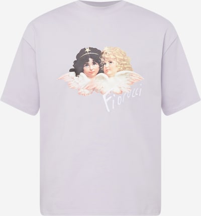 Fiorucci T-Shirt in nude / pastelllila / rosa / weiß, Produktansicht