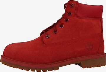 TIMBERLAND Boots '6 Inch' in Rot: predná strana